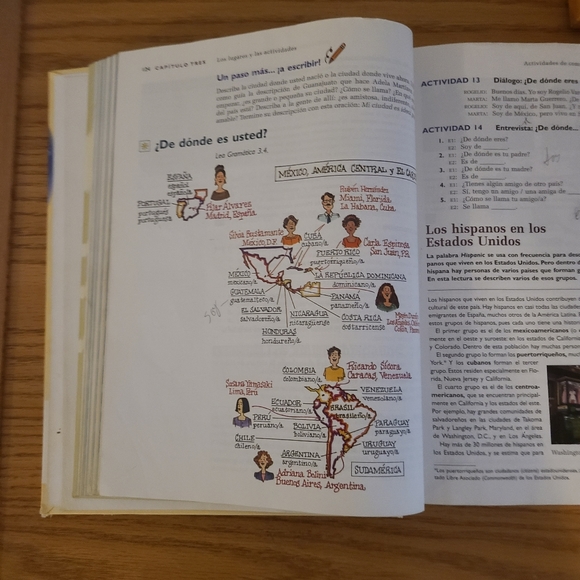 DOS MUNDOS Spanish Learning Textbook - Picture 4 of 12